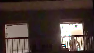 Guy caught jerking off in his balcony maybe greekfluffy form athens