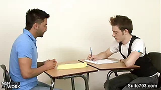 Gay students fucking in the classroom